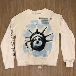 Off-White Statue of Liberty Crewneck Men’s